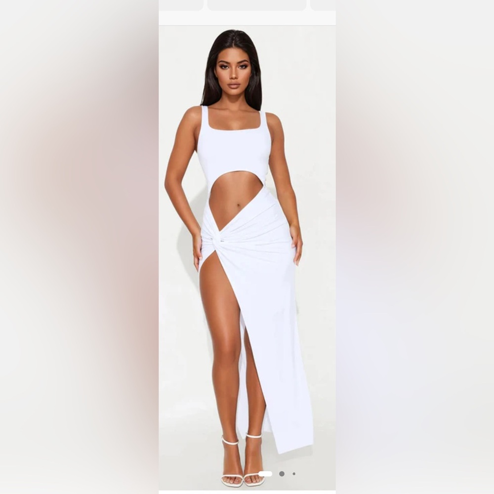 Fashion Nova White Dress